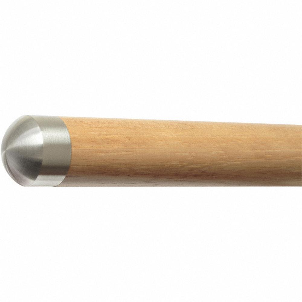 End Cap 304 Satin - 45mm wood handrail / round dome