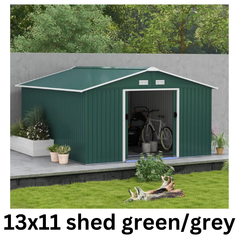 Solid Metal Garden Sheds