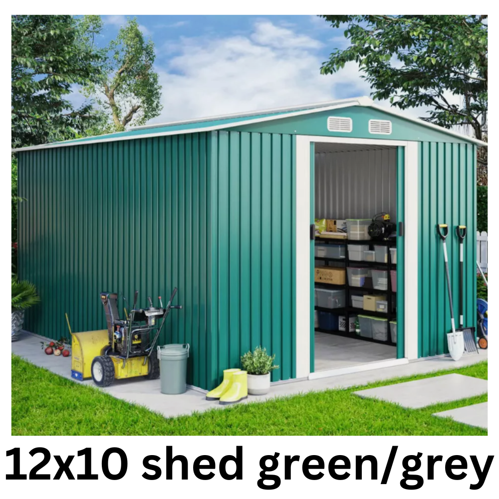 Solid Metal Garden Sheds