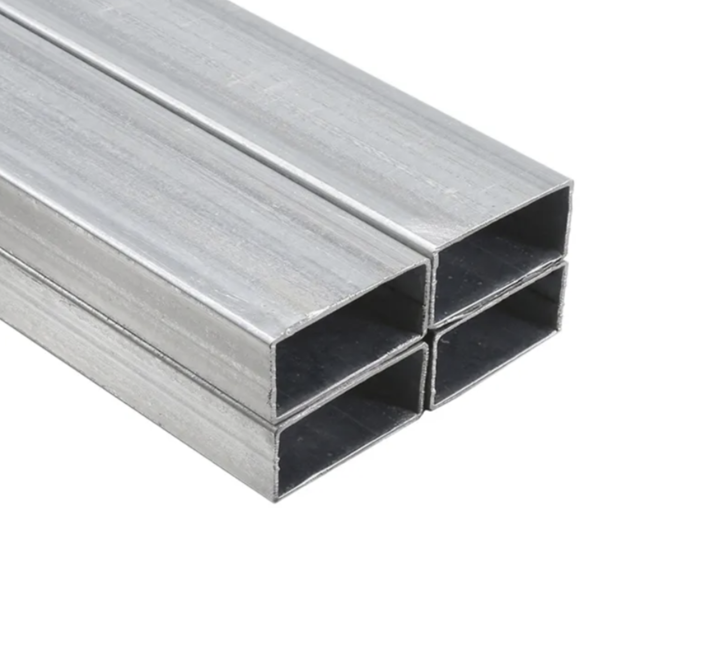 Galvanised Steel Box Rectangle Section - 6m Long