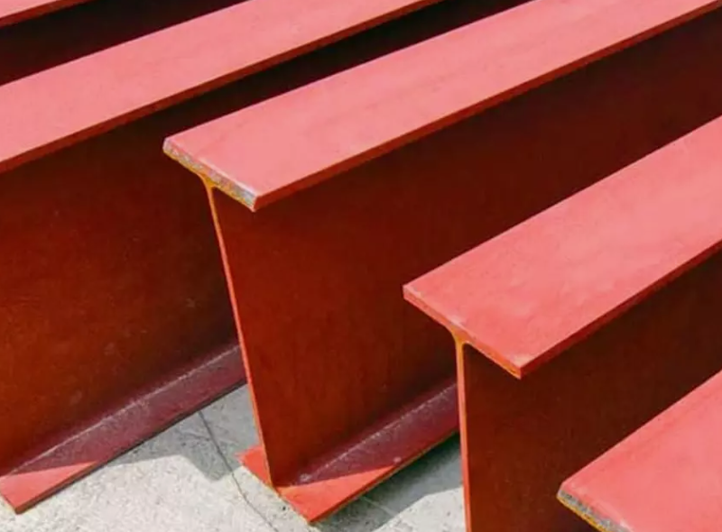 152x152 UC30 S355 Mild Steel Red Oxide RSJ