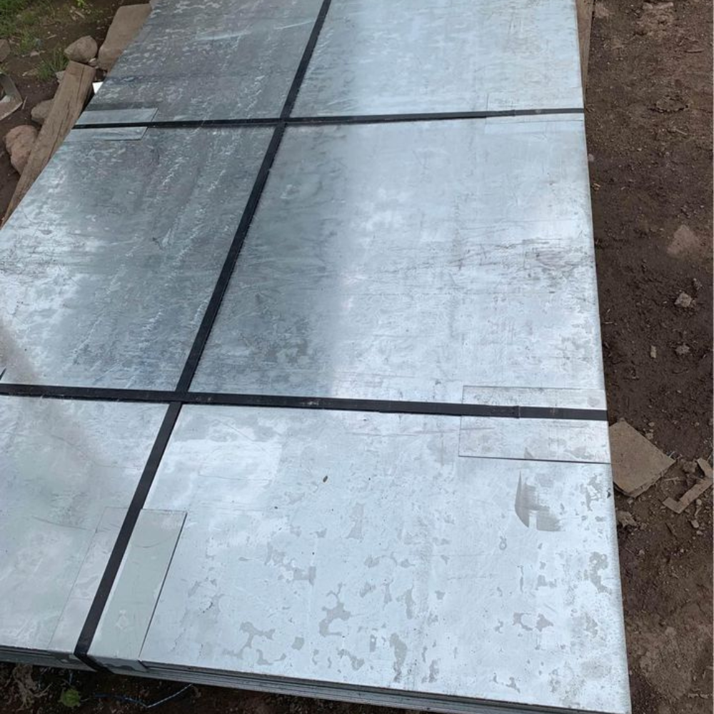 Galvanised Steel Sheet - 8'x4' and 2m x 1m
