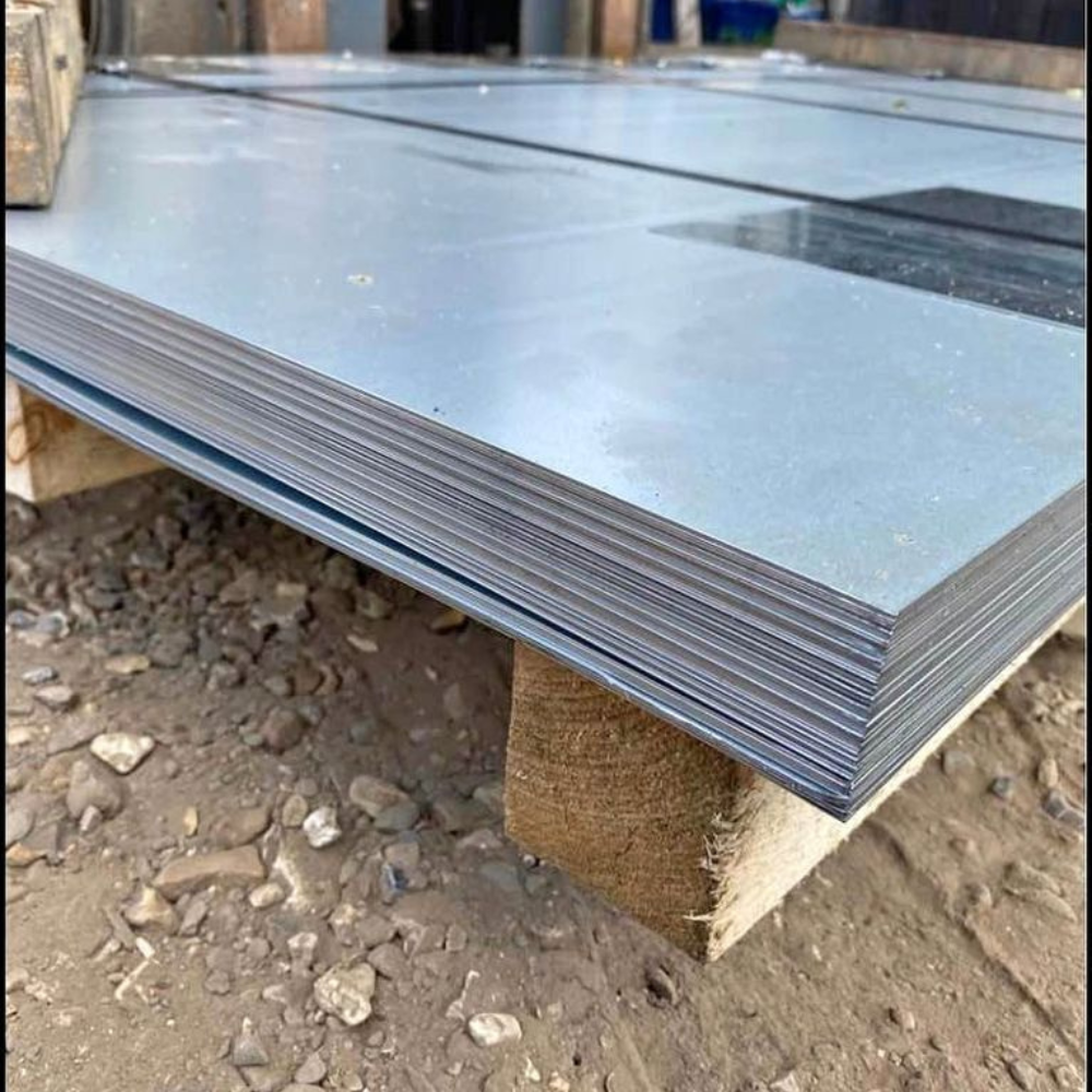 8×4 ft m×1 m Galvanised Steel Sheet Heavy‑Duty Zinc‑Coated