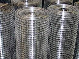 50mm galvanised weld mesh fencing roll - rigid welded steel mesh