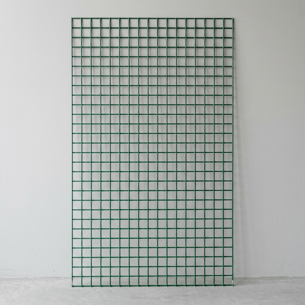 Green Mesh Fencing – Green PVC Coated Welded Wire Mesh Panels, 12 Gauge, 6ft x 3ft, Garden Mesh Fence Panels - Rackerman