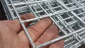 8x4 Galvanised Mesh Panels 12g, 1" holes