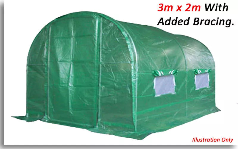 3m x 2m Polytunnel "Strongest In It's Class"