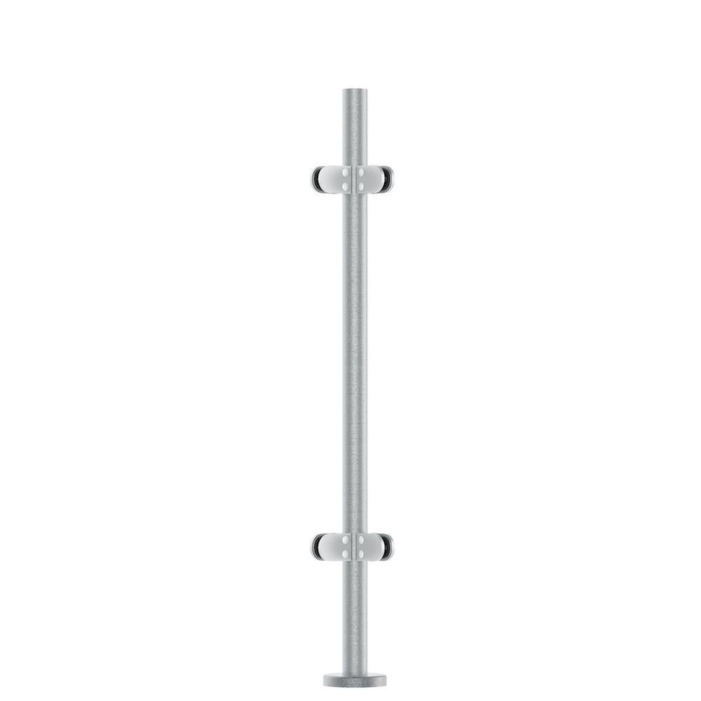 Stainless Steel Handrail Posts – 304 Satin Balustrade Posts & Uprights for Stainless Steel Handrail & Glass Balustrade - Rackerman