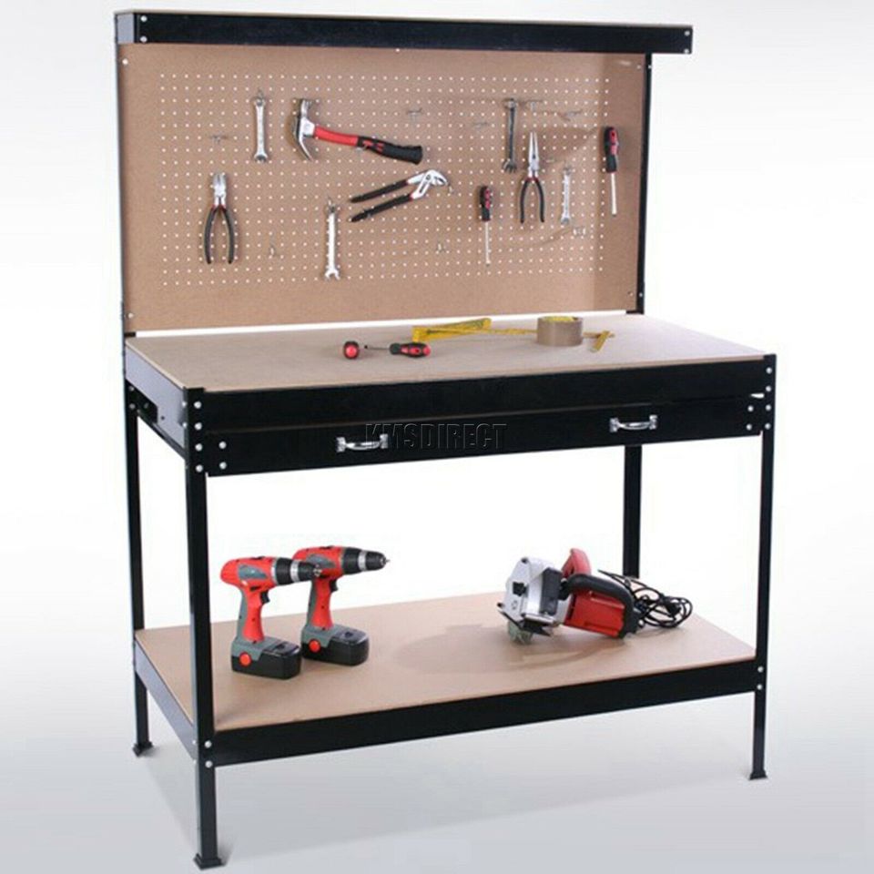 Heavy Duty Garage Workbench