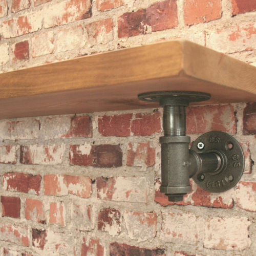Reclaimed Scaffold Shelves UK | Rustic Industrial Wall Boards