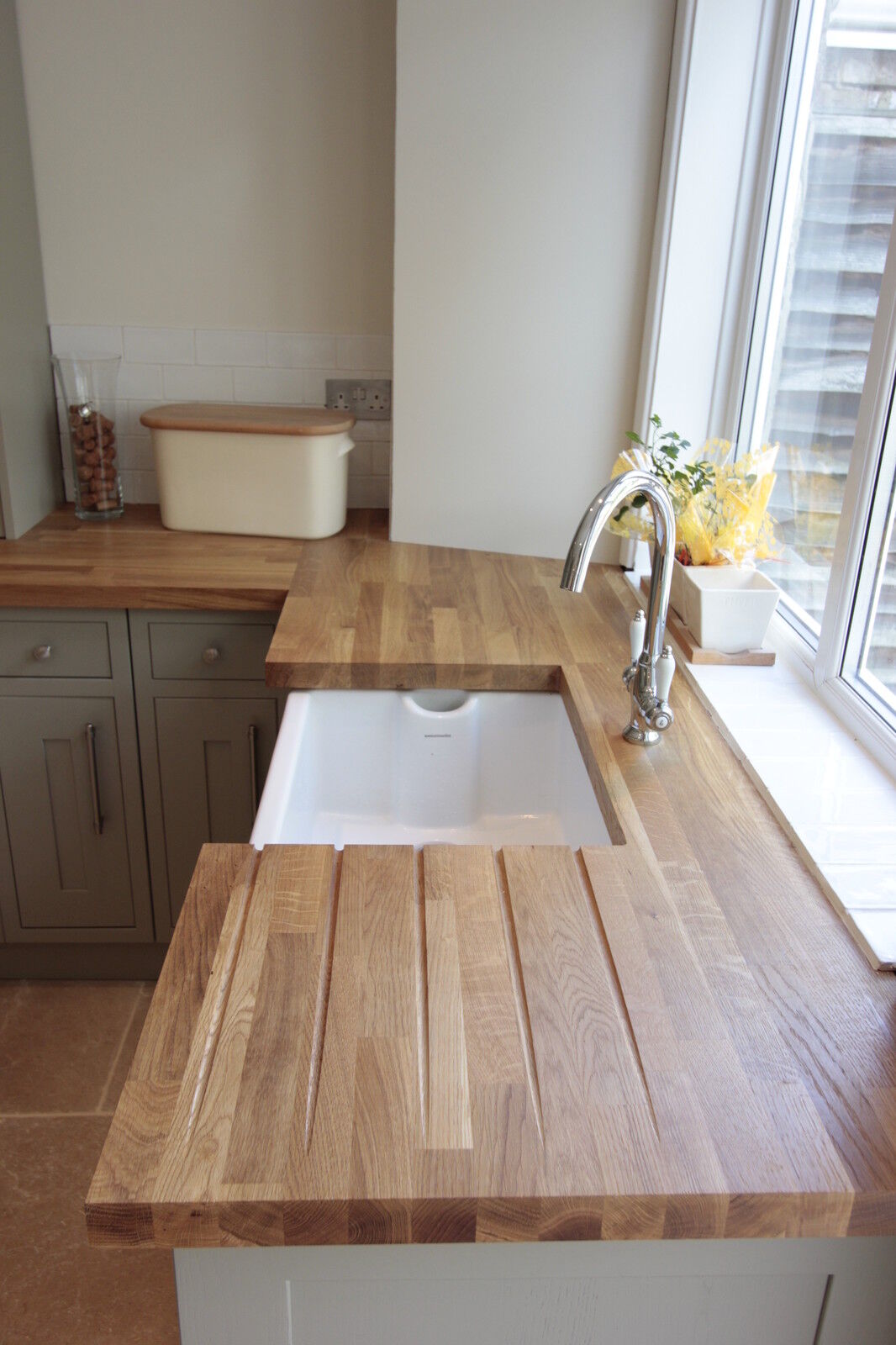 Solid Oak Kitchen Wood Worktops 2M 3M 4M