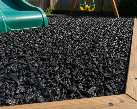 How to Prepare and Install Rubber Chippings