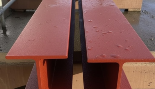 Red Oxide RSJ Steel Beams: What the Finish Means and When It’s Typically Used