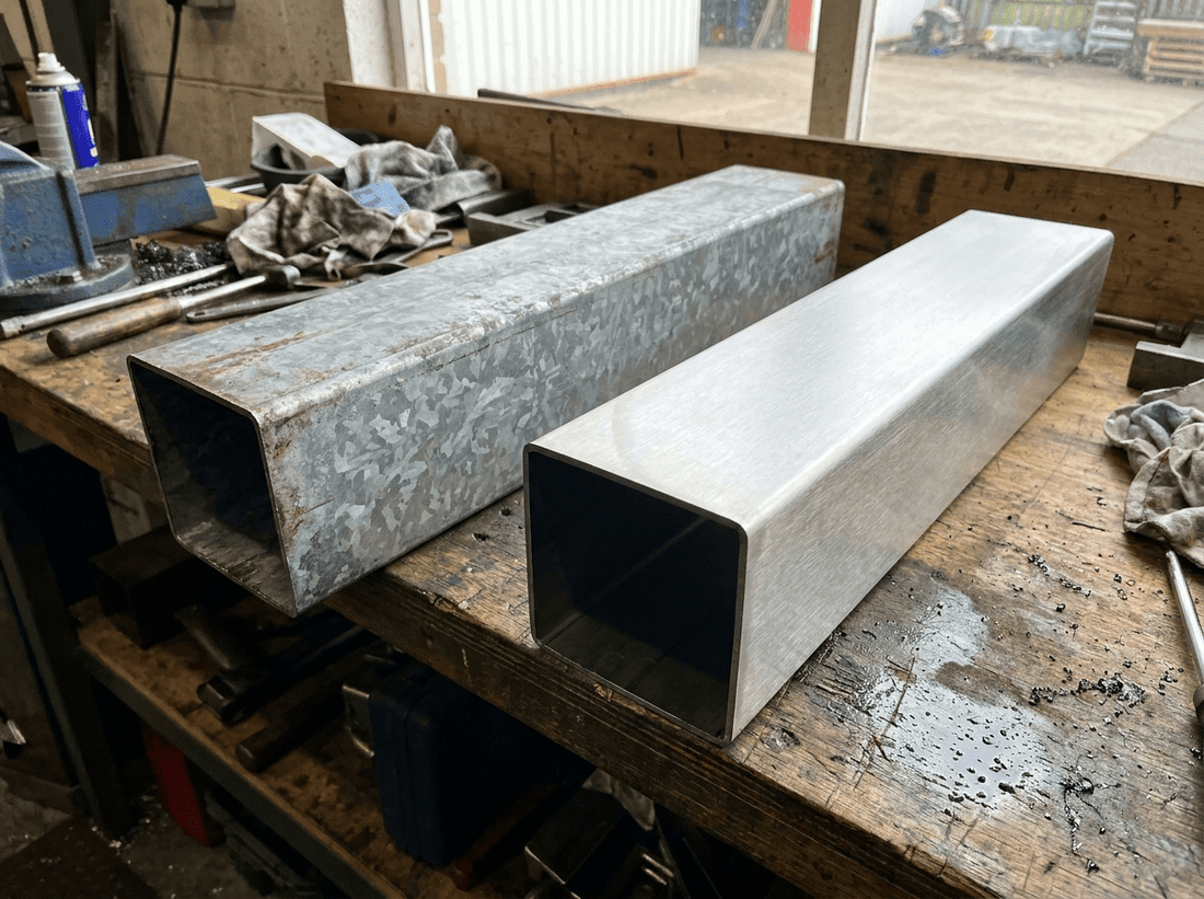 Galvanised Steel vs Stainless Steel: UK Comparison - Rackerman