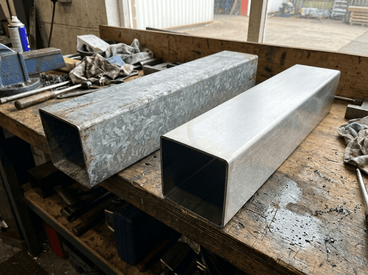 Galvanised Steel vs Stainless Steel: UK Comparison - Rackerman