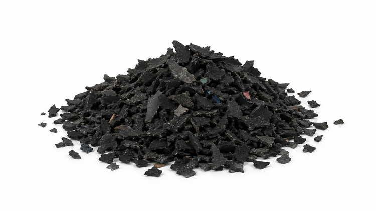 Playground rubber chippings and rubber mulch — 10-20mm recycled rubber bulk bags for play areas, gardens and schools across the UK