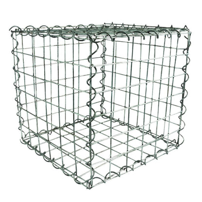 Galvanised welded mesh gabion basket 1.5m x 1m x 0.5m - 3mm wire 75mm aperture