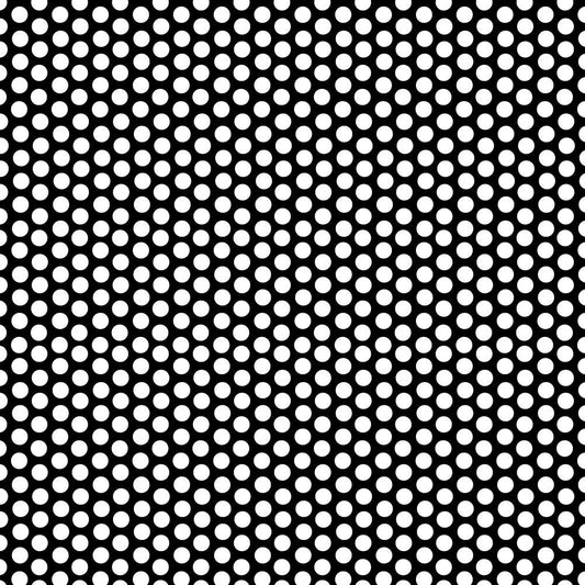 Perforated mild steel sheet R6/T9 - 2.5x1.25m x 3mm, 6.0mm round holes at 9.0mm pitch
