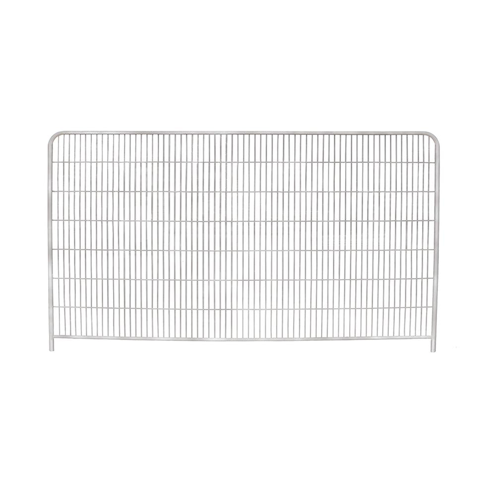 Round-top anti-climb temporary fence panel (Heras-style)