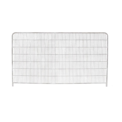Round-top anti-climb temporary fence panel (Heras-style)