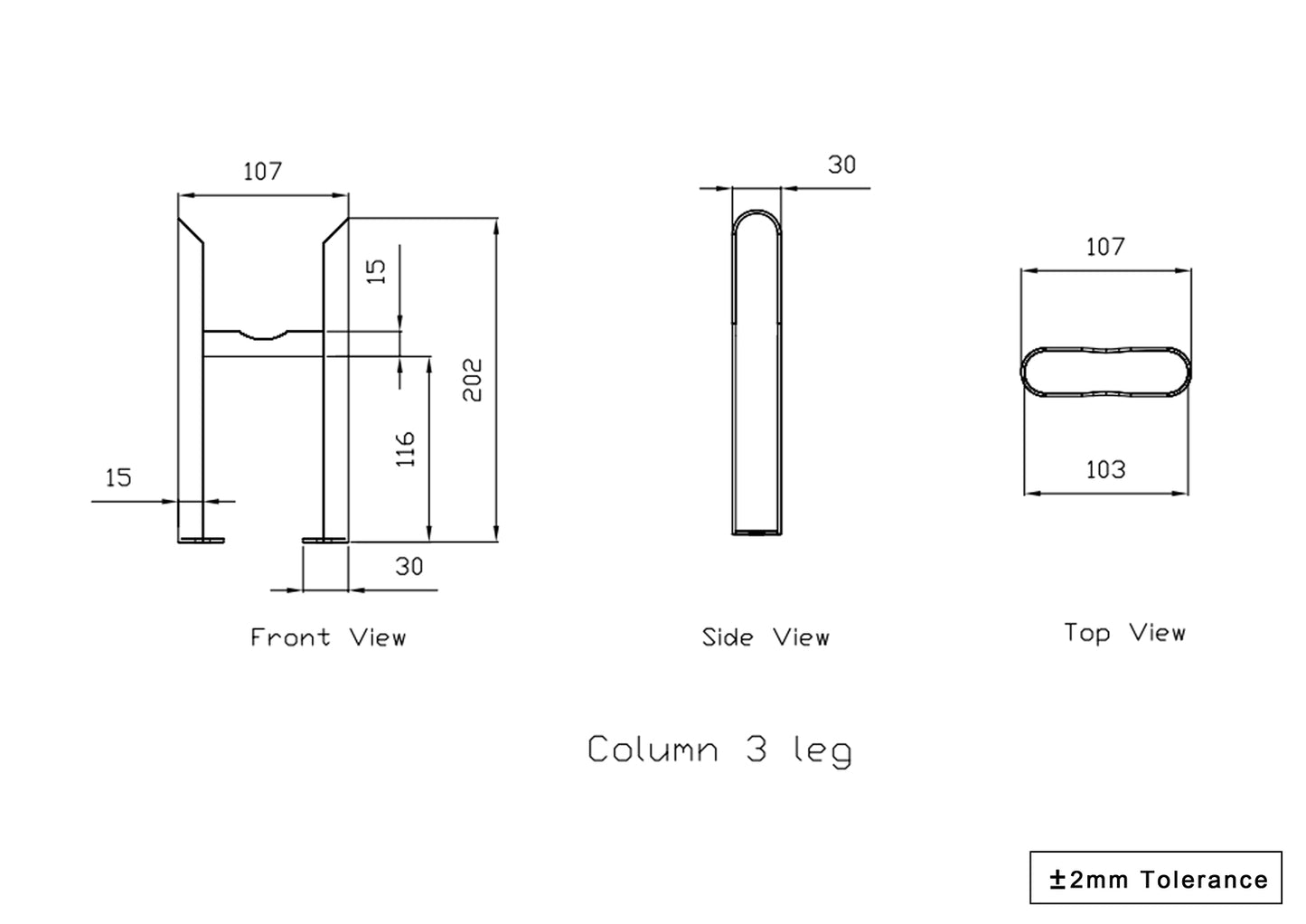 Cast Iron Radiator Legs White Black Anthracite