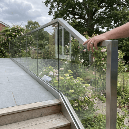 12mm Toughened Glass Panels - Balustrade Infill - 1087mm High - Rackerman
