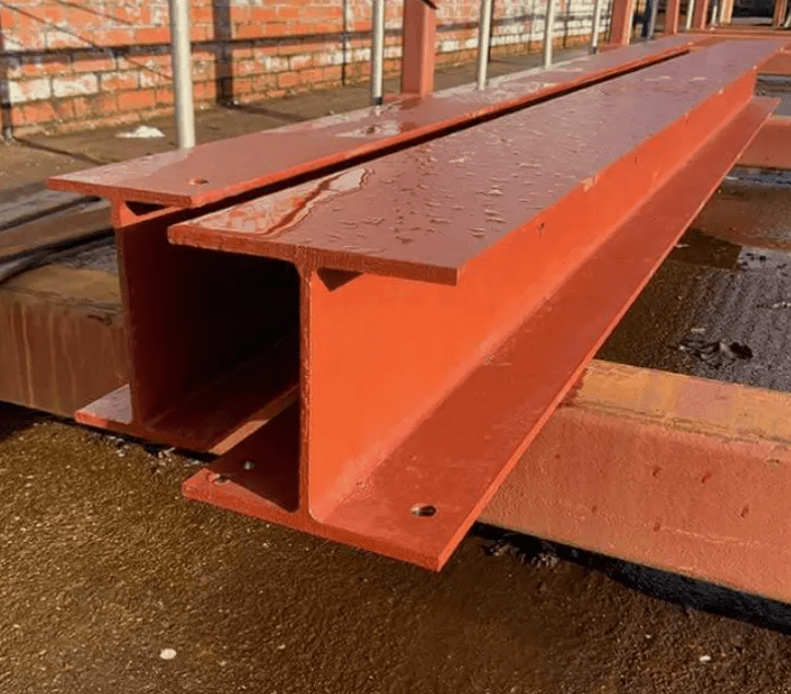 152 x 152 UC23 Steel Column – S355J0 Universal Column, Cut to Size to Any Length, Structural Steel Post for Load-Bearing Beams & Support - Rackerman
