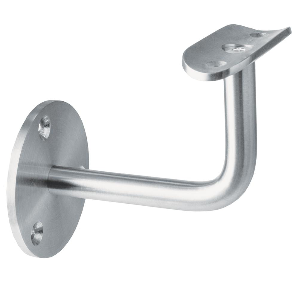 Handrail Bracket 304 Satin - 42.4mm tube / 85mm offset / saddle