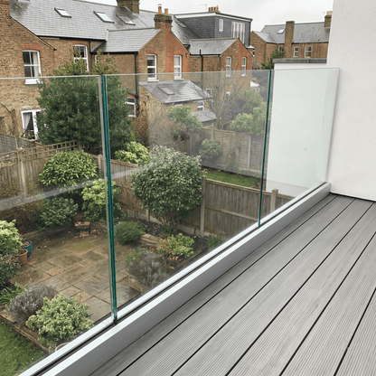 17.5mm Toughened Laminated Glass Panels - 1087mm High - Rackerman