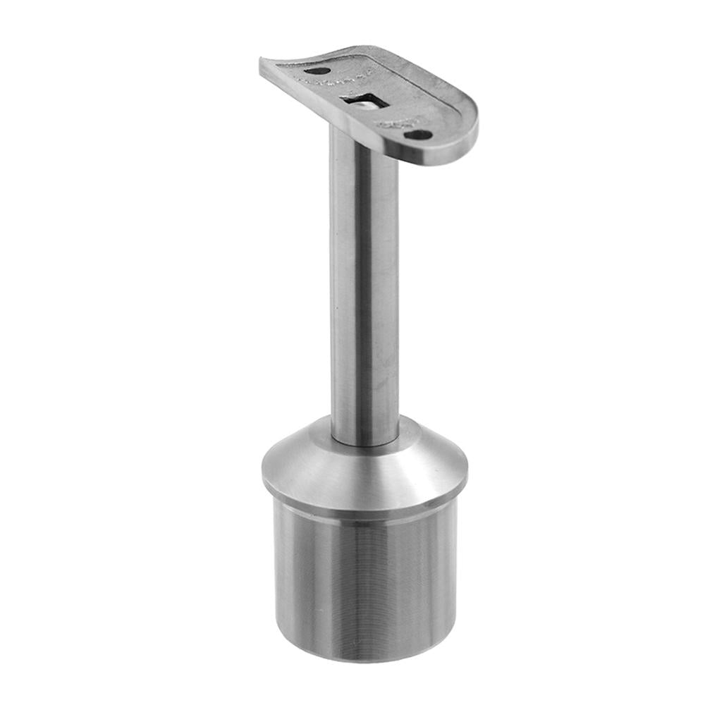 Saddle Clamp 316 Satin - 42.4mm fix / 42.4mm mounting / fixed spigot