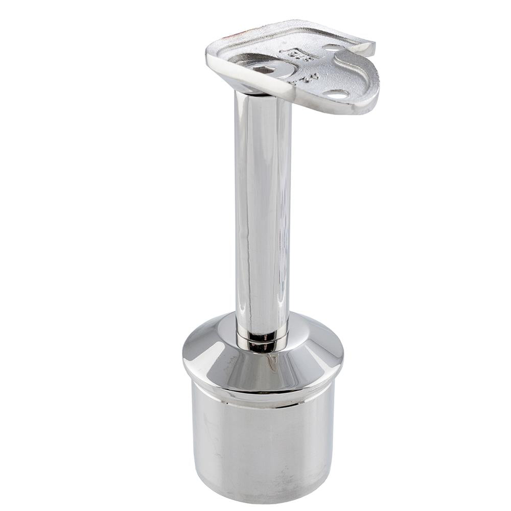 Saddle Clamp 316 Mirror - 42.4mm tube / 90° fixed saddle bracket