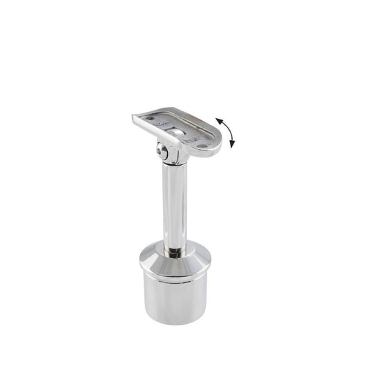 Saddle Clamp 316 Mirror - 42.4mm tube / adjustable spigot saddle