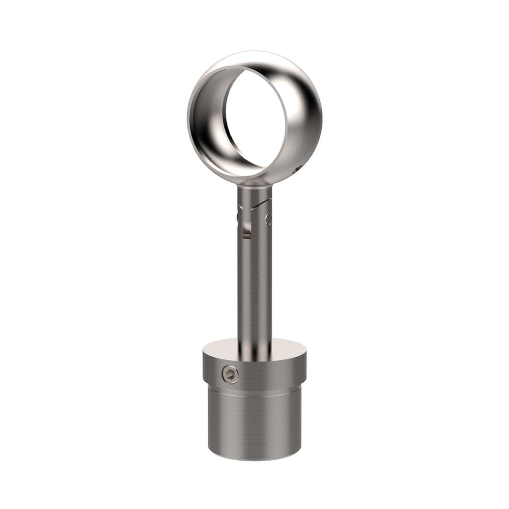 Saddle Clamp 316 Satin - 42.4mm fix / fixed spigot support
