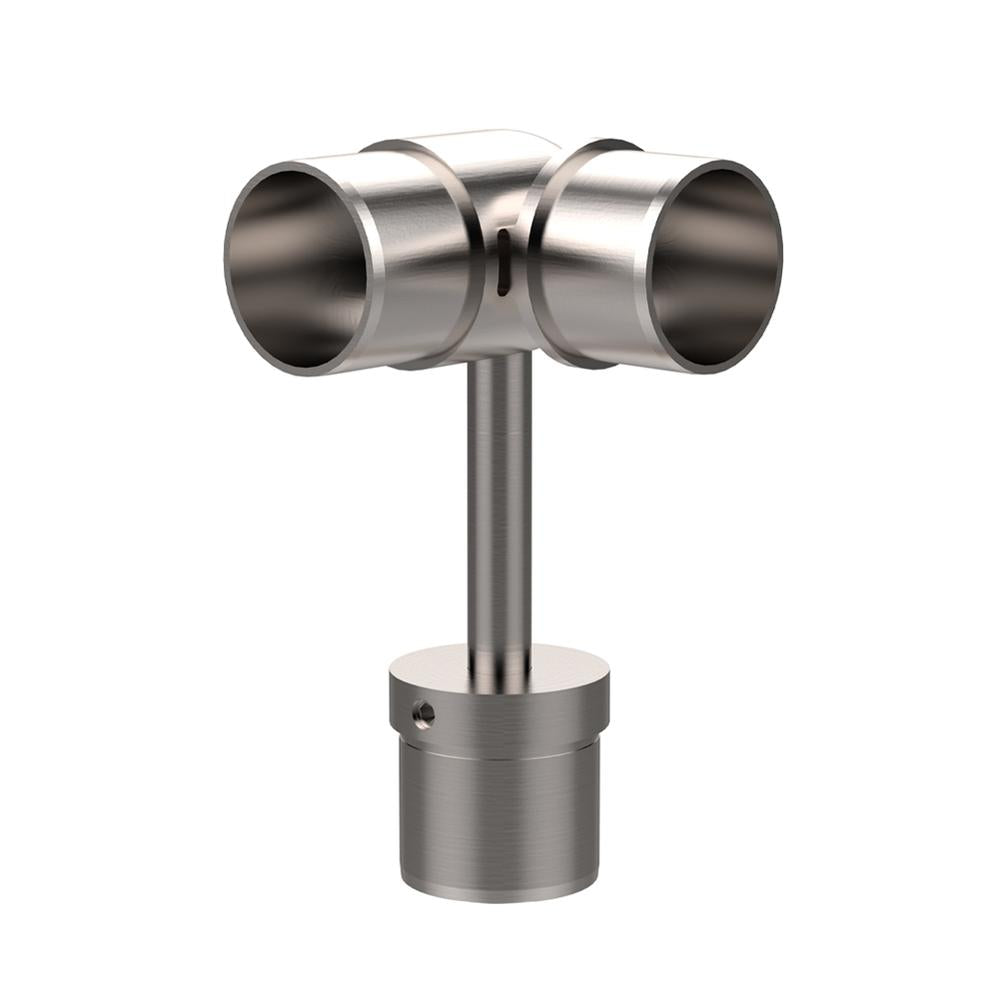 Saddle Clamp 316 Satin - 48.3mm tube / adjustable elbow