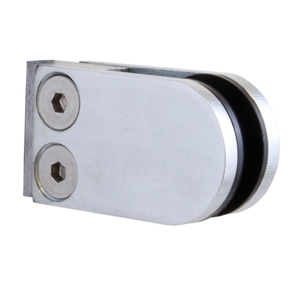 Glass Clamp 316 Satin - Weld-on with weld lug / 80×40×6mm