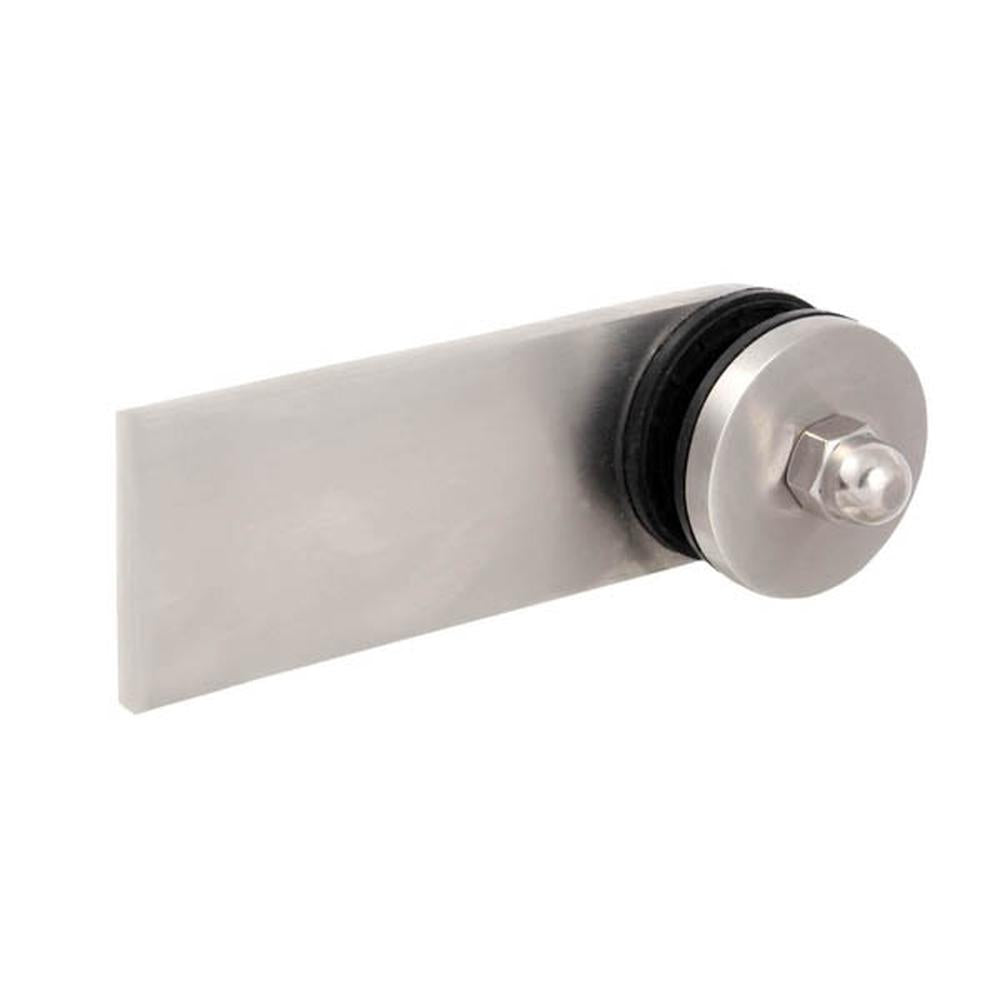 Glass Clamp 316 Satin - Weld-on / 120×40×6mm