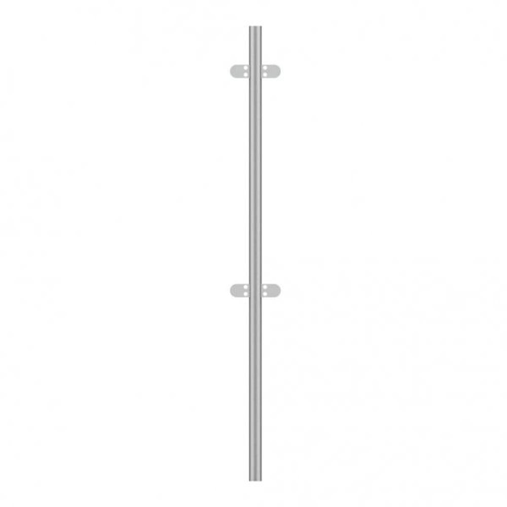 Handrail Post 316 Satin - 42.4mm × 1500mm / mid post / concrete-in