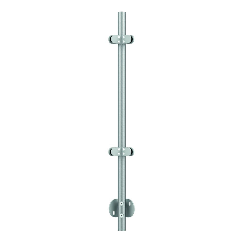 Handrail Post 316 Satin - 42.4mm / internal corner / side-fix
