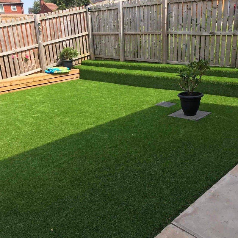 20mm Artificial Grass – Freshly Mown Look Lawn Roll - Rackerman