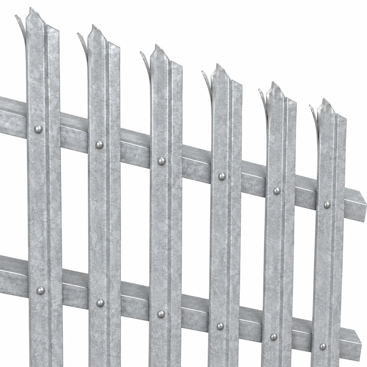 3.0m Galvanised Palisade Fencing Calculator - Work Out Your Fence Run