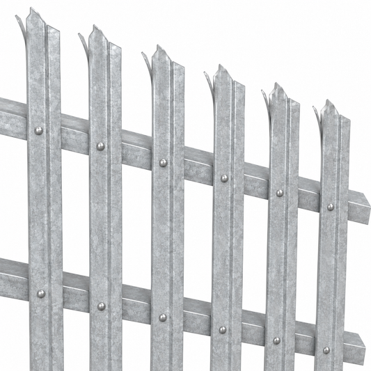 3.0m Galvanised Palisade Fencing Calculator - Work Out Your Fence Run