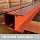 152x152 UC30 S355 Mild Steel Red Oxide RSJ