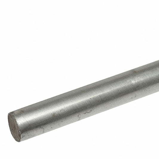 Bright mild steel round bar 3m EN3B 080A15 - precision-drawn solid bar