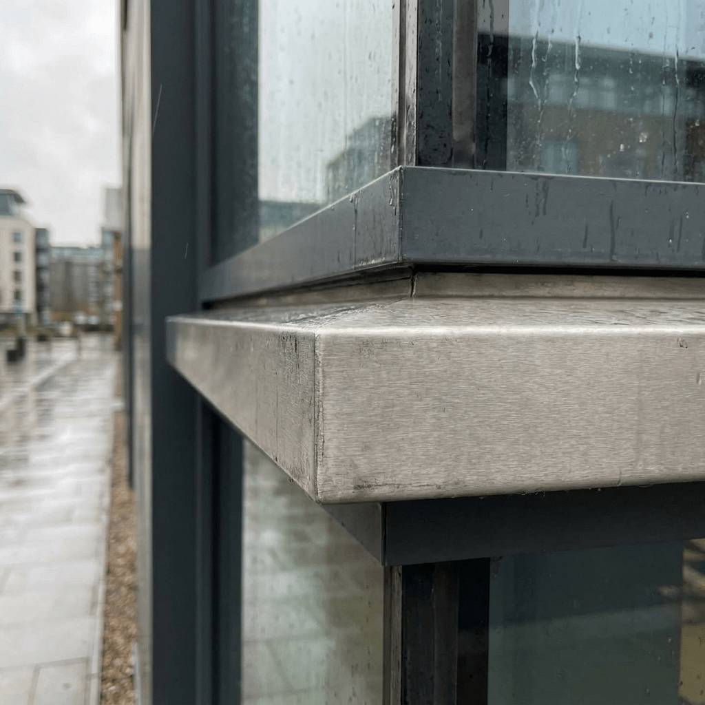 Corrosion-resistant 304 stainless angle for marine and food use