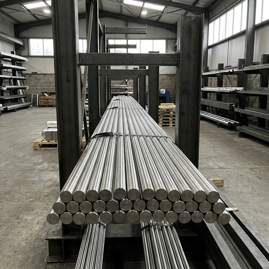 304 stainless steel round bar 3m - grade 304 solid round bar product photo