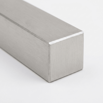 304 stainless square bar cut end detail