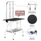 Adjustable 159cm Pet Grooming Table with Basket Height