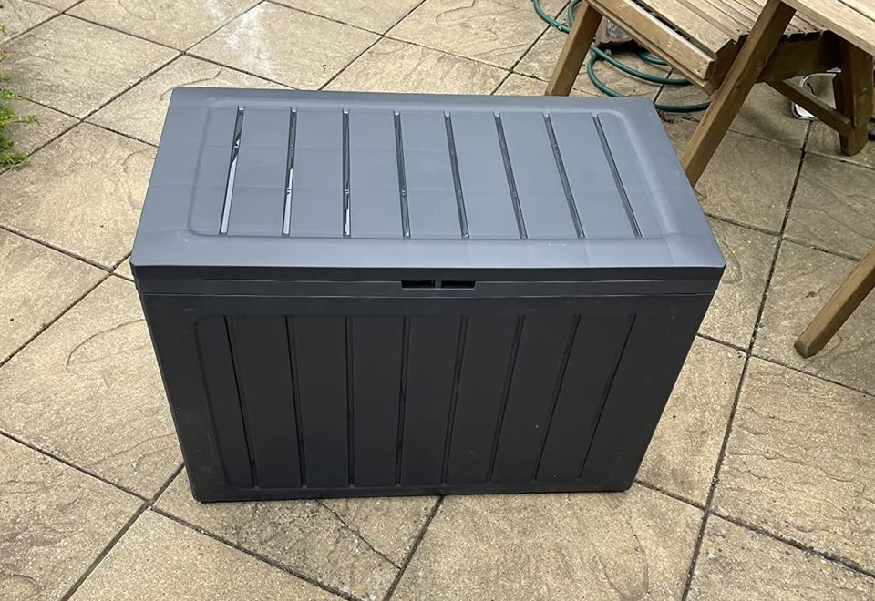 190L Plastic Garden Deck Box