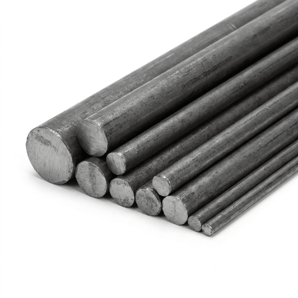 3m Mild Steel Round Bar S275 - Solid Steel Bar 8mm to 20mm - Rackerman