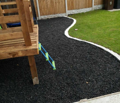 Rubber Mulch for Playgrounds – UK Stock, High Shock Absorption